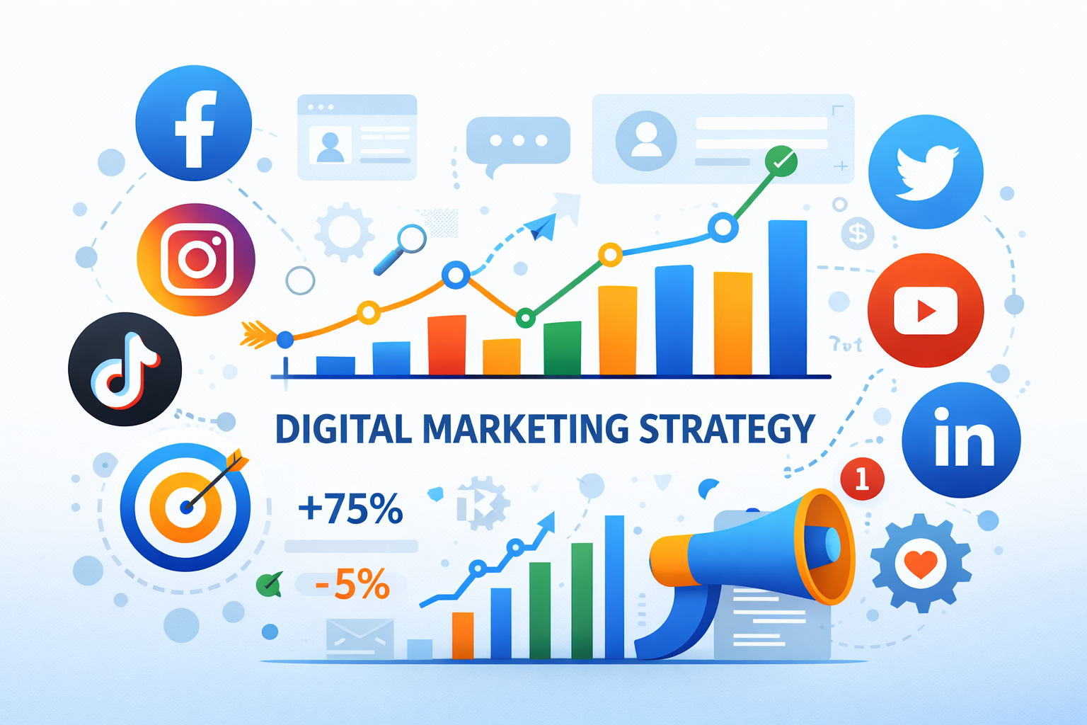 Marketing Digital para empresas: muito além de publicações nas redes sociais